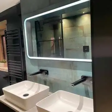 Evelyn Illuminated LED Mirror 800x600mm