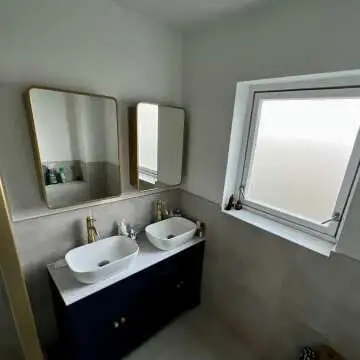 Olivia Matt Brass Mirror Cabinet 710x500mm