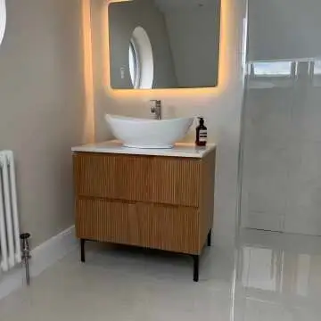 Clara Backlit LED Mirror With BLUETOOTH Speaker 800x600mm