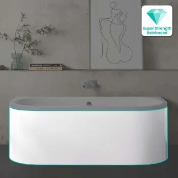 Stafford Essential 1700mm Super Strength Reinforced Back To Wall Bath Panel