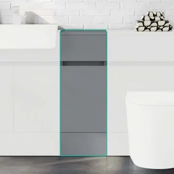 Foster Stone Grey Side Cabinet Unit 300mm