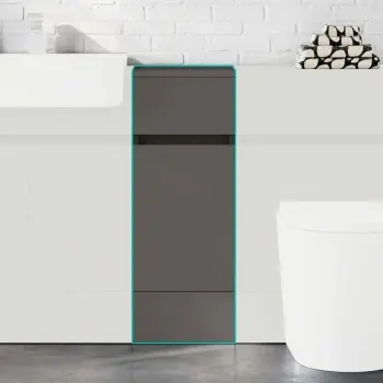 Foster Tungsten Grey Side Cabinet Unit 300mm