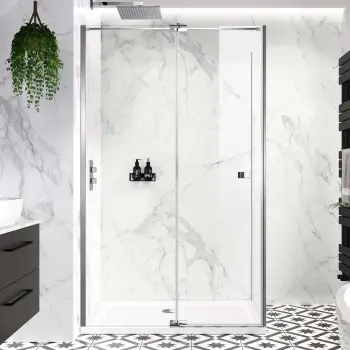 Vienna Easy Clean 8mm Hinged Shower Enclosure 1200x800mm