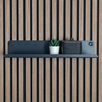 Trepanel Customise® Black Shelf 519mm Inc Black Twist-Lock System