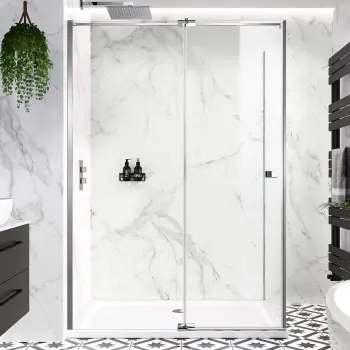 Vienna Easy Clean 8mm Hinged Shower Enclosure 1400x800mm