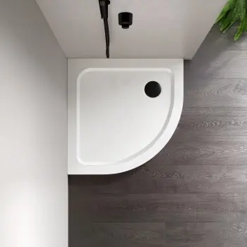 London Quadrant Stone Shower Tray 900x900mm
