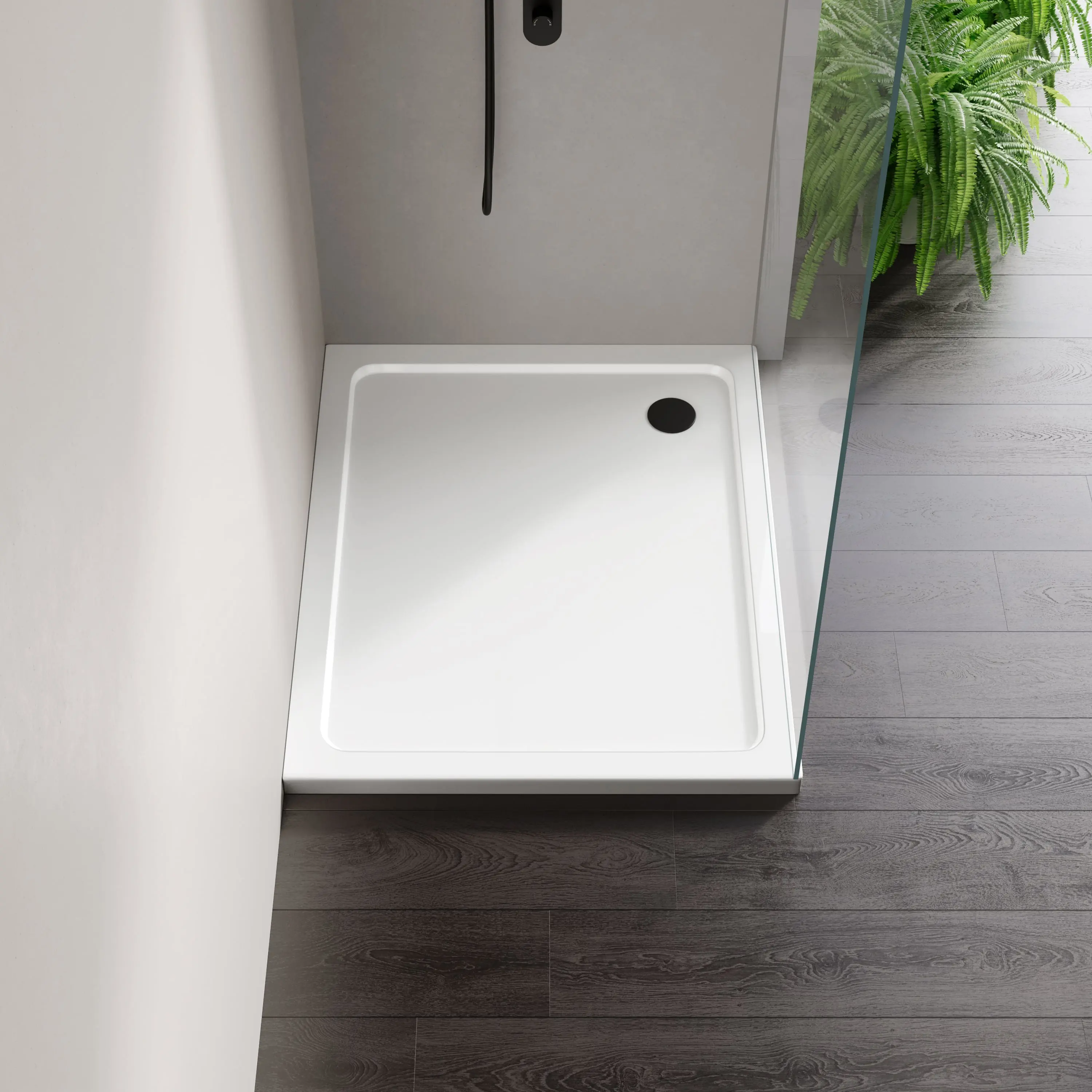 London Rectangular Stone Shower Tray 1200x900mm