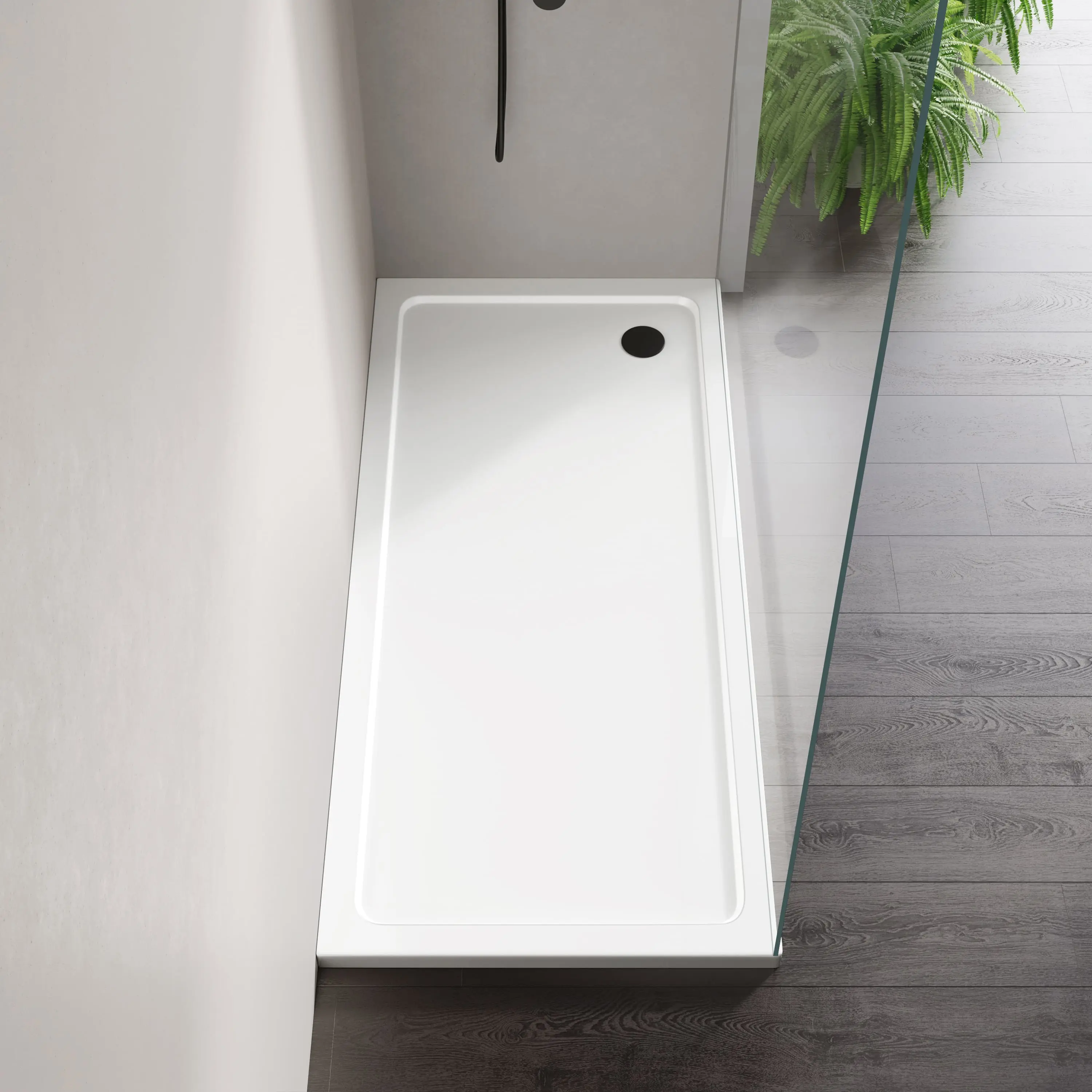 London Rectangular Stone Shower Tray 1700x800mm