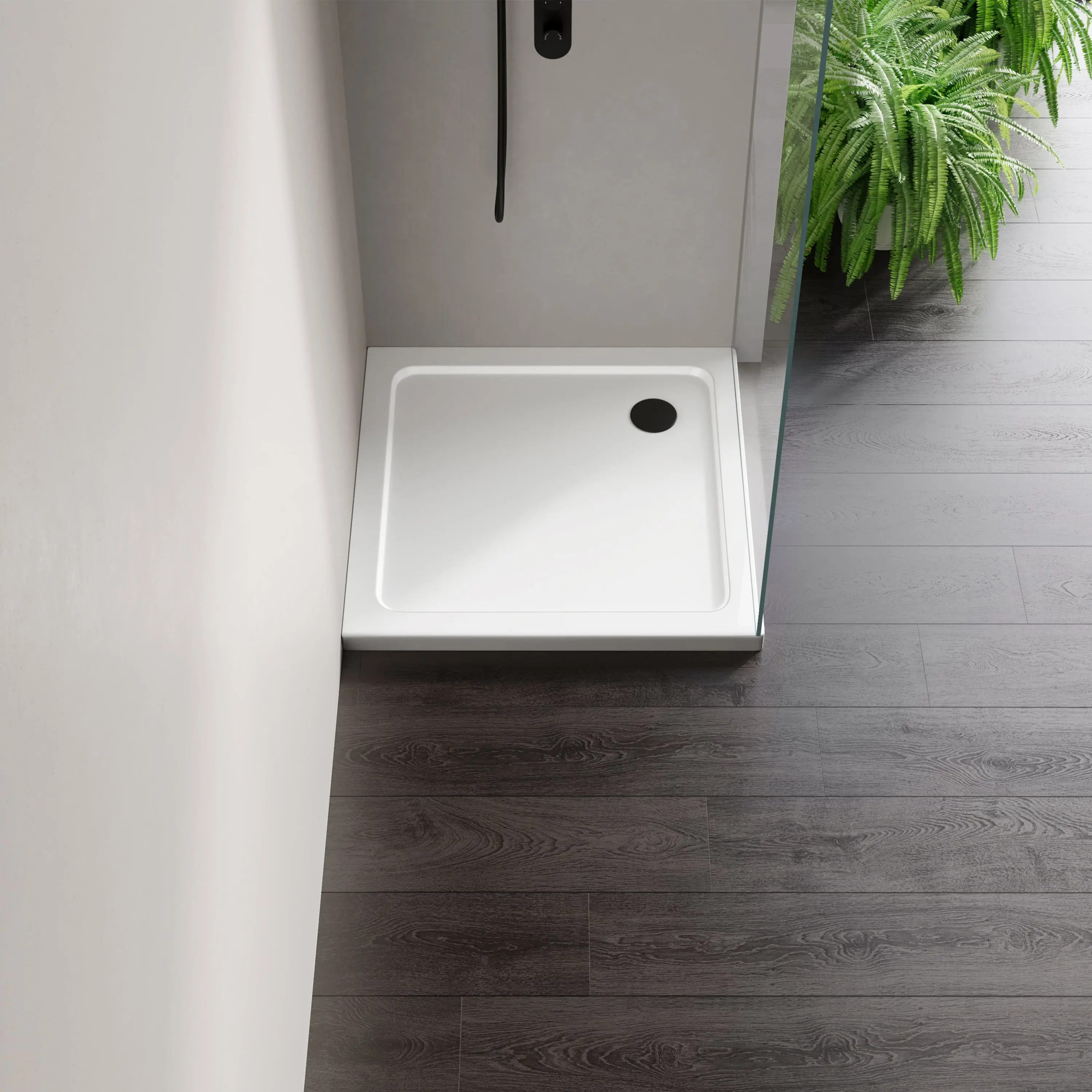 London Square Stone Shower Tray 760x760mm