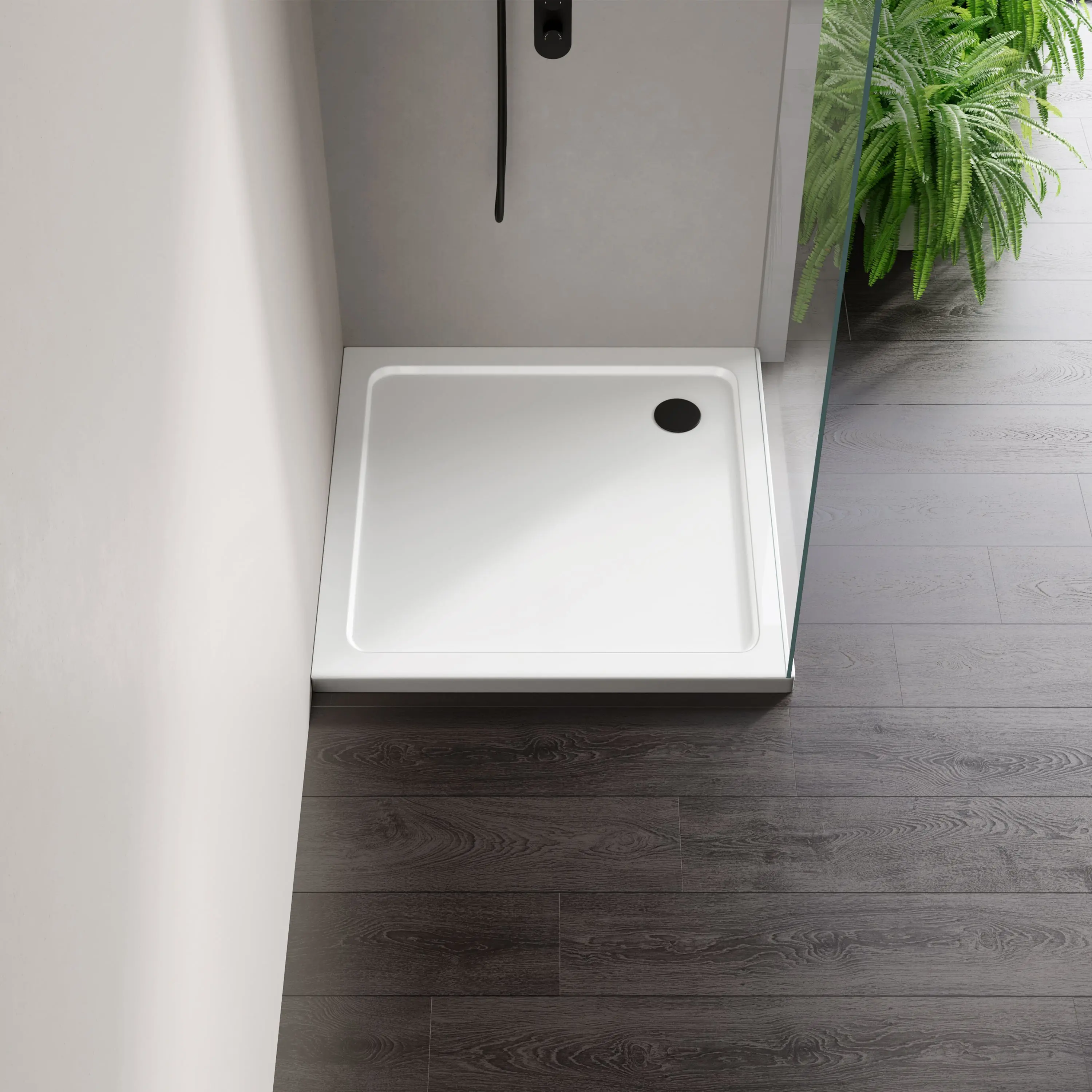London Square Stone Shower Tray 900x900mm