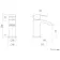 Welland Matt Black Cloakroom Basin Mixer Tap
