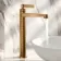 Corrib Brushed Copper High Rise Basin Mixer Tap