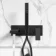 Tamar Matt Black Wall Mounted Bath Mixer Tap & Handheld Shower