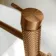 Suir Brushed Copper Freestanding Bath Shower Mixer Tap with Knurled Detailing