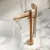 Corrib Brushed Copper Freestanding Bath Shower Mixer Tap