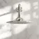 Kenmare Traditional Chrome Shower Head and Wall Arm
