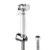 Avoca Traditional Chrome Douche Kit with Wall Outlet
