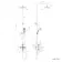 Corrib Premium Brushed Copper Round Thermostatic Shower Set