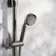 Corrib Premium Brushed Gunmetal Round Thermostatic Shower Set