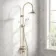Kenmare Traditional English Gold Thermostatic Shower Set with Hand Shower