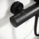 Derry Matt Black Round Thermostatic Shower Set