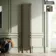 Athens Antique Gold Double Column Vertical Traditional Radiator 1800x380mm