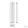 Athens Antique Gold Triple Column Vertical Traditional Radiator 1800x380mm