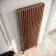 Athens Antique Copper Triple Column Vertical Traditional Radiator 1800x650mm