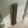 Athens Antique Gold Double Column Vertical Traditional Radiator 1500x200mm