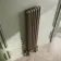 Athens Antique Gold Double Column Vertical Traditional Radiator 1500x290mm