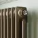 Athens Antique Gold Double Column Vertical Traditional Radiator 1500x380mm