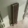 Athens Antique Gold Triple Column Vertical Traditional Radiator 1500x290mm