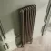 Athens Antique Gold Triple Column Vertical Traditional Radiator 1500x380mm