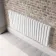 Faro White Double Flat Panel Horizontal Radiator 600x1400mm