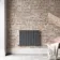 Faro Anthracite Single Flat Panel Horizontal Radiator 600x770mm