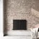 Faro Matt Black Single Flat Panel Horizontal Radiator 600x770mm