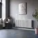 Marbella White Single Oval Panel Radiator 600x1440mm