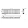 Athens Anthracite Triple Column Horizontal Traditional Radiator 300x1190mm