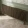 Athens Antique Gold Triple Column Horizontal Traditional Radiator 600x1595mm