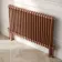 Athens Antique Copper Double Column Horizontal Traditional Radiator 600x1010mm