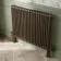 Athens Antique Gold Double Column Horizontal Traditional Radiator 750x1010mm