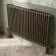 Athens Antique Gold Double Column Horizontal Traditional Radiator 750x1190mm