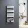 Santorini Chrome Flat Panel Heated Towel Rail 1000x450mm