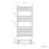 Barcelona Antique Gold Straight Heated Towel Rail 1200x600mm