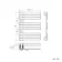Seville Brushed Copper Designer Flat Panel Heated Towel Rail 800x600mm