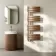 Seville Brushed Copper Designer Flat Panel Heated Towel Rail 1200x450mm