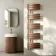 Seville Brushed Copper Designer Flat Panel Heated Towel Rail 1600x450mm