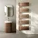 Seville Brushed Copper Designer Flat Panel Heated Towel Rail 1600x600mm