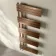 Seville Brushed Copper Designer Flat Panel Heated Towel Rail 1600x600mm