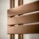 Seville Brushed Copper Designer Flat Panel Heated Towel Rail 1600x600mm